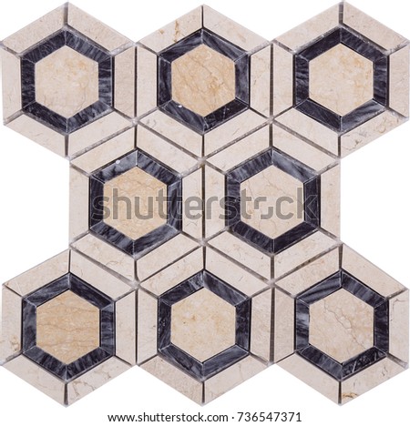 seamless brown marble Mosaic pattern, abstract pattern colorful mosaic wall texture wall background.
