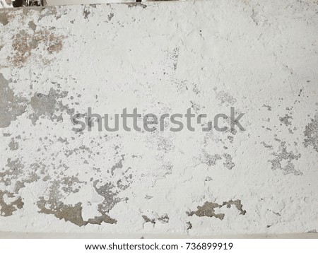 closeup of grunge peeling paint background