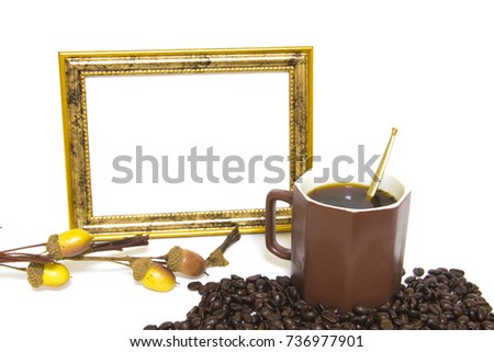 frame with all sorts of things