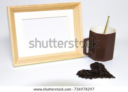 frame with all sorts of things