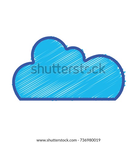 color cloud data network server connection