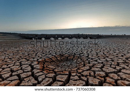 extreme drought dam
