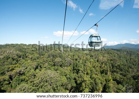 Kuranda Sky Rail Rainforest Cableway, Kuranda, Queensland, Australia Royalty-Free Stock Photo #737236996
