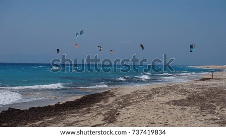 Photo from Agios Nikitas a famous beach of Kite Surfing, Lefkada, Ionian, Greece