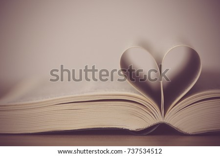 God is love concept of bible with heart