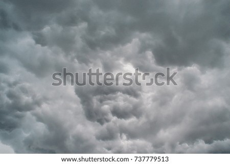 Clouds floating in the sky, Natural background