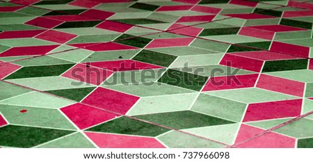   beautiful pattern and texture of ceramic tiles                             