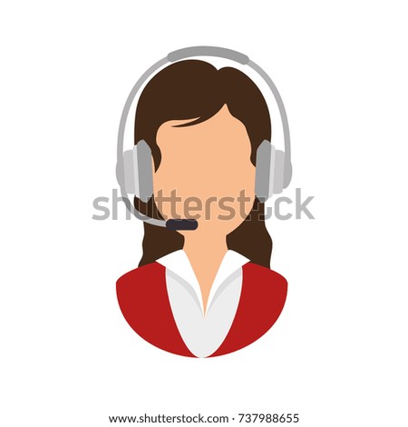 call center receptionist avatar