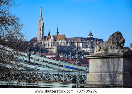 Cityscape of Budapest (the Pearl of Danube).
