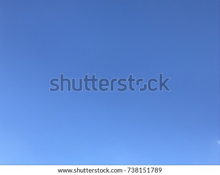 Blue sky , sky , background