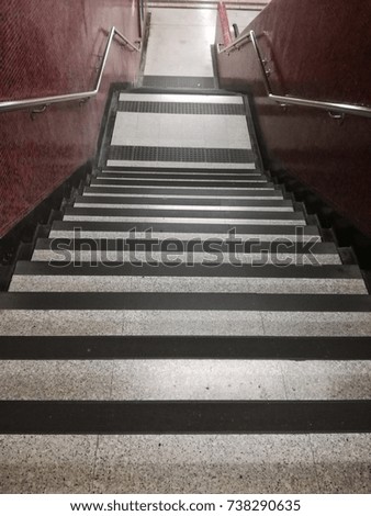 Staircase to the subways
