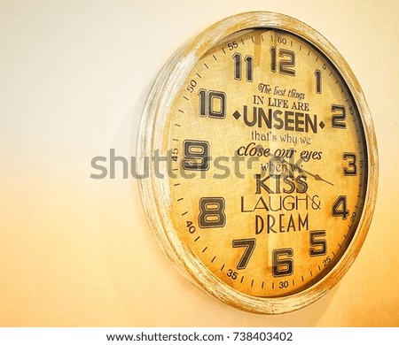 vintage clock 