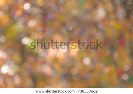 Autumn leaves blurred background 