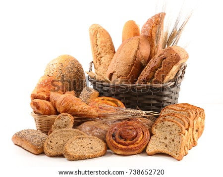 assorted bread and pastry Royalty-Free Stock Photo #738652720