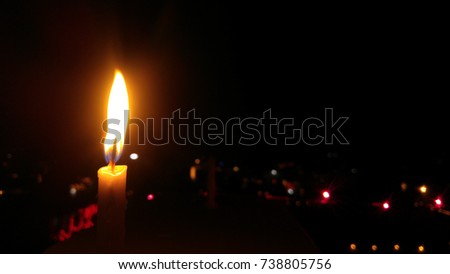 Alone Candle Diwali Lights India