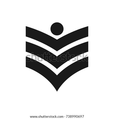 military badge vector logo