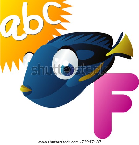 animal alphabet: F is for Fish