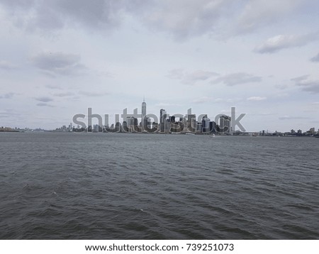 New York from the sea