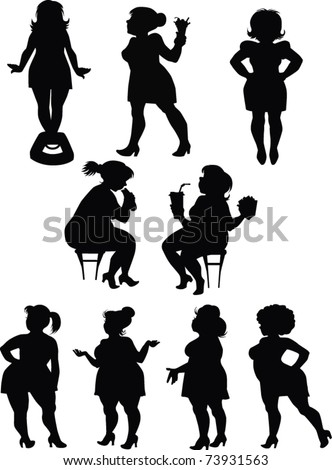 new collection of overweight women
