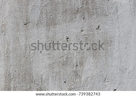 Old plaster on the wall