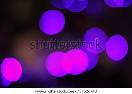 Purple bokeh