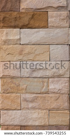 Background of old vintage brick wall Weathered texture painted old moldings light gray and old paint white brick wall background, grungy rusty blocks of stone technology wallpaper. 