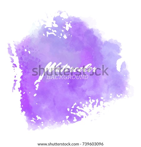 purple watercolor vector background