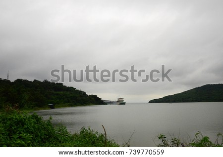 Lam Takhong Dam lanscape