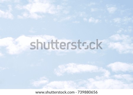 pattern of blue sky with cloud 
