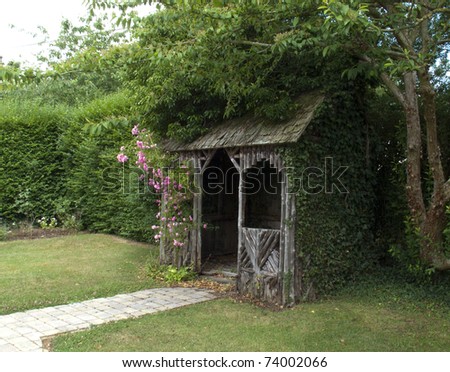 rustic summer house