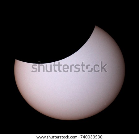 Solar eclipse, 20 march 2015, Poland.