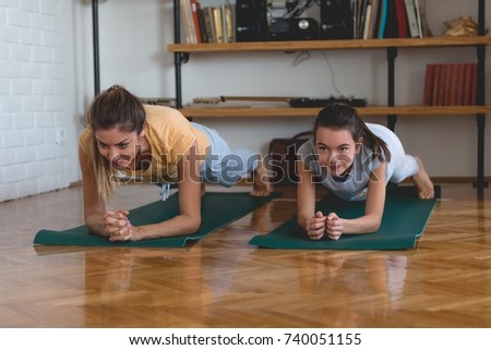Exercising together