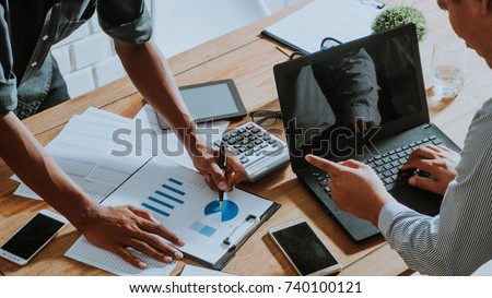 Business must be changed and improvement regularly in order achieve the result was good for the business need and will require teamwork in modify that can lead success in change, Improvement concept. Royalty-Free Stock Photo #740100121