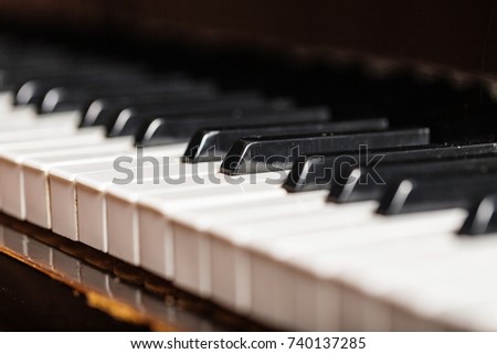 Piano key.