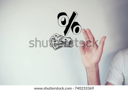 percent and money
