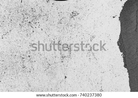 The old grunge, gray concrete texture or background. Copy space. Graphic elements
