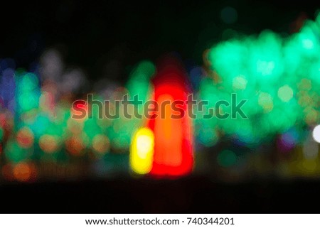Abstract blur, bokeh for background purpose.