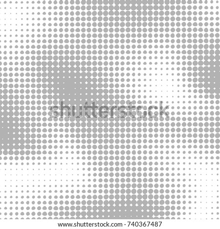 Grunge halftone background. Vector dots texture. Abstract dotted background  