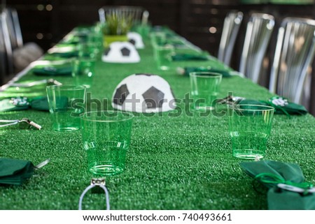 football tale decor for youth