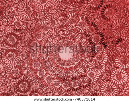 Blurry design of floral like pattern with geometry configurations / Creative Patterned Background / Ideal for background,art,mural,wall decorations or ornamental display