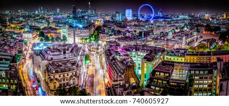 Abstract London Panorama