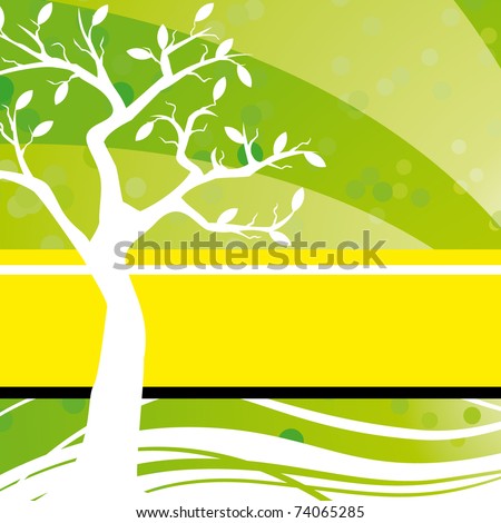 Abstract  tree background