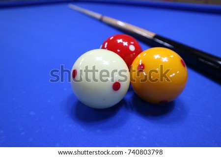 Three cushion carom billiards