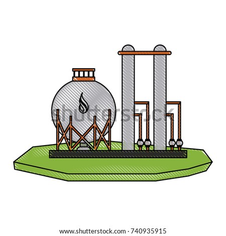 natural gas related icon image