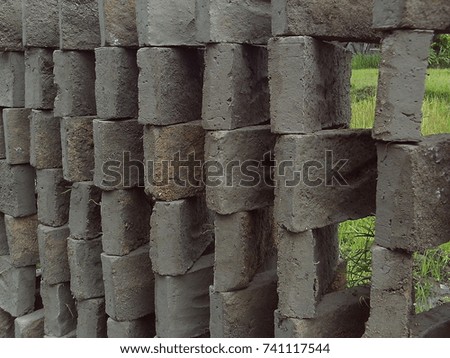 raw bricks photo 