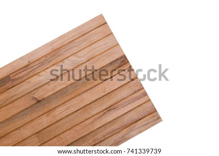 Wooden isolated background texture, compound tree of different pieces.