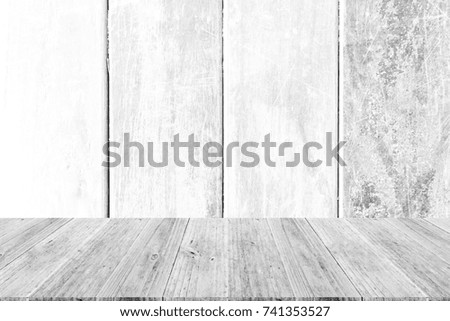 Wood texture background surface natural color , process in white color with wood terrace