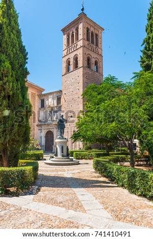 santo tome church, Toledo, Spain Royalty-Free Stock Photo #741410491
