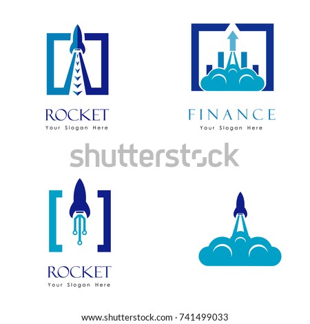 Rocket Logo Set