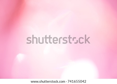 Pink bokeh light background.